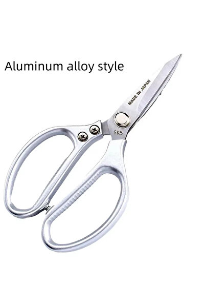 choice2 مقص مطبخ احترافي مقاس 8.5 بوصة مصنوع من سبائك الألومنيوم مع مجموعة مت...