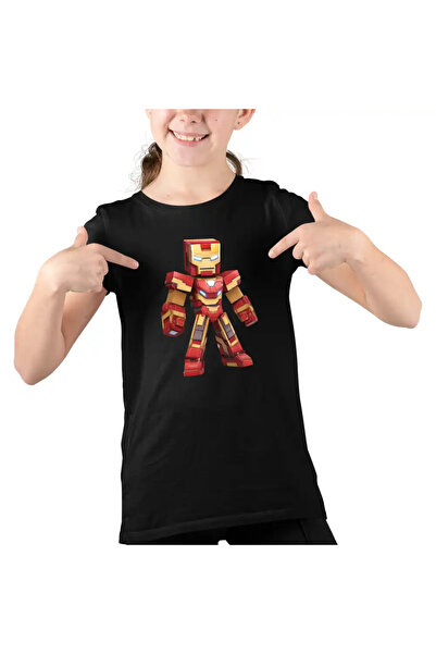 OEM Tricou Copii Fete Iron Man Roblox