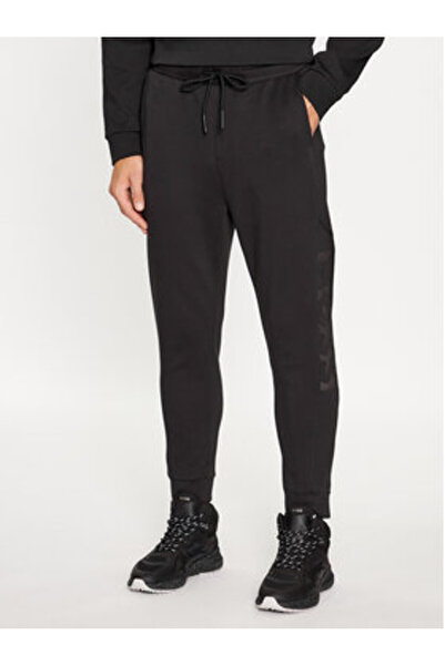 BOSS Ανδρικό παντελόνι φόρμας 50499039 Μαύρο