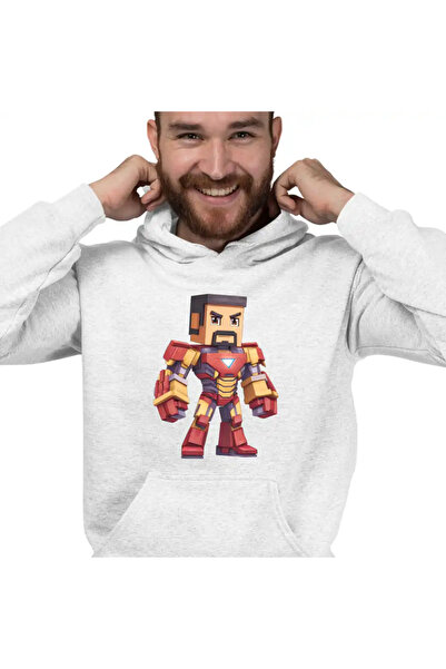 OEM Hanorac Barbati Minecraft Iron Man Roblox