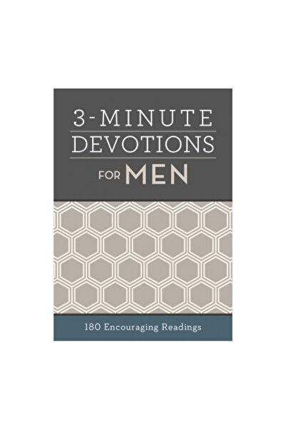 Barbour Pub Inc 3-Minute Devotions for Men: 180 Encouraging Readings