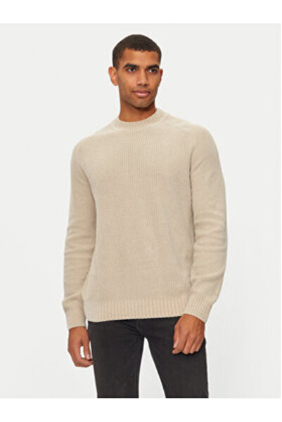 BOSS Ανδρικό Πουλόβερ 50523568 Μπεζ