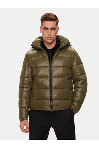 BOSS Ανδρικό Χειμερινό Μπουφάν 50520200 Πράσινο