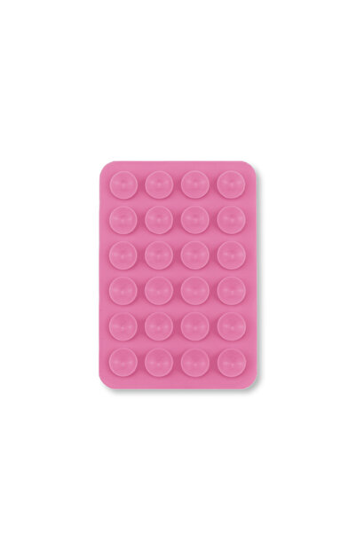 Choice1 Pink Mobile Phone Silicone Suction Cup Suitable For Leather Case Tablet Computer Mobile Phone Suctio