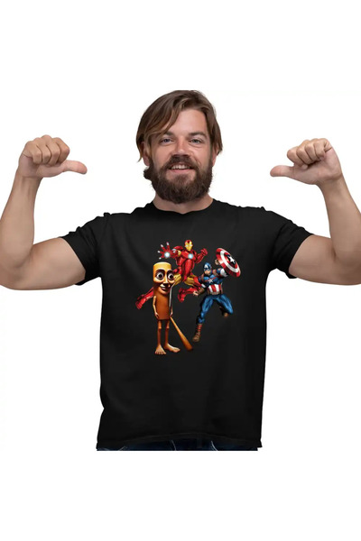 OEM Tricou Barbati Iron Man Tung Sahur