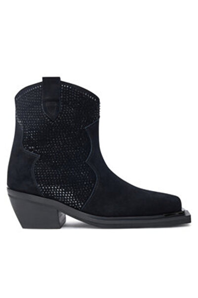 Alma en Pena γυναικείες καουμπόικες μπότες I240712 μαύρες