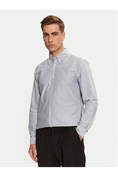 BOSS Ανδρικό Πουκάμισο 50520265 Μπλε