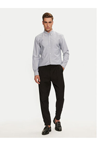 BOSS Ανδρικό Πουκάμισο 50520265 Μπλε