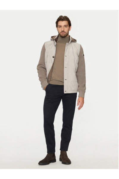 BUGATTI Ανδρικό Μπουφάν Ελαφρύ 65559B-7600 Μπεζ