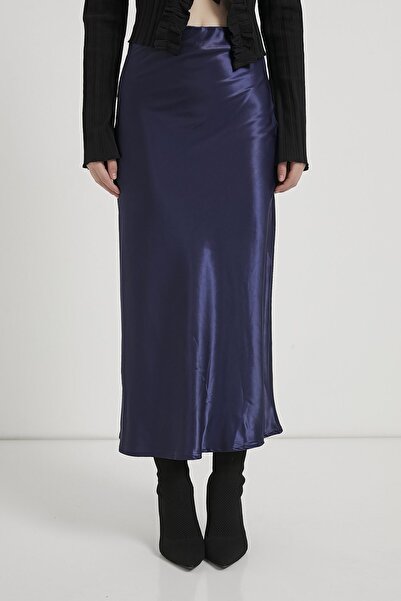 Arma Life Armalife 5014 midi satin women's skirt with elastic waist