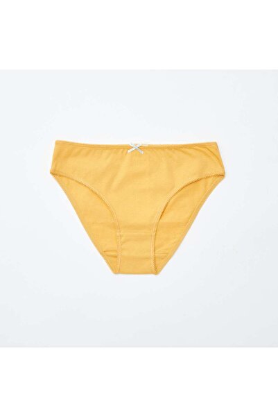 KIABI Pack of 7 briefs YELLOW