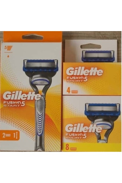 Gillette FUSİON SPORT 14 YEDEK 1 MAKİNA