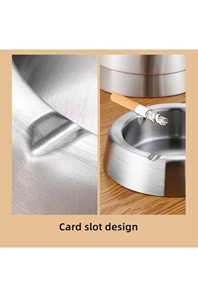 ORCHID BIG ASHTRAY SILVER BK-6005