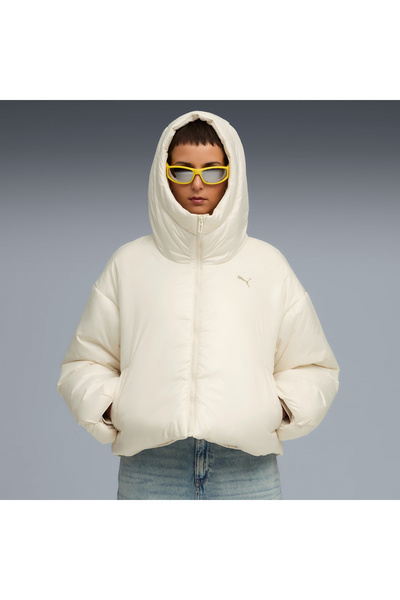 Puma Shiny Women's Cream Coat (685237-87)