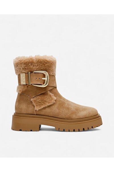 Steve Madden LODGE TAN SUEDE Kadın Kahverengi Bot LODGE-TAN
