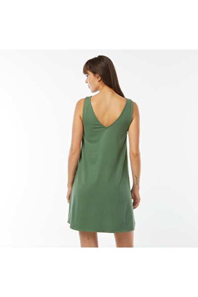 KIABI Reversible short sleeveless dress GREEN