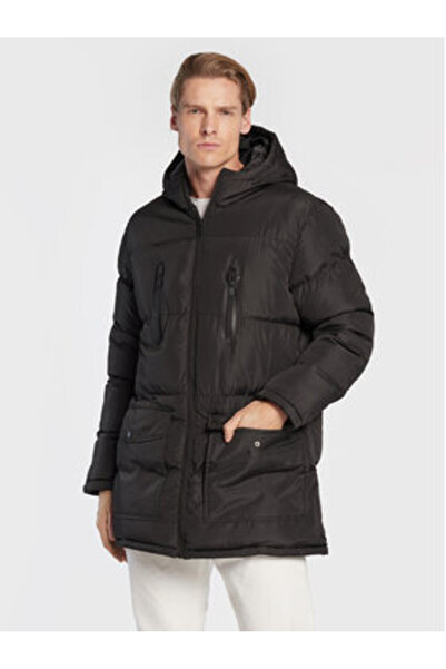 Brave Soul Ανδρικό Χειμερινό Μπουφάν MJK-OAKWOOD Μαύρο