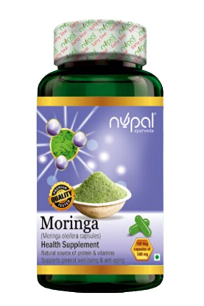 Nupal Remedies كبسولات المورينجا 100 كبسولة