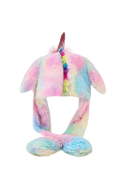 OEM Caciula cu unicorn cu ureche mobila pentru fetite