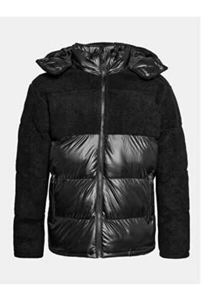 Brave Soul Ανδρικό Μπουφάν με Πούπουλα MJK-TOMIE Μαύρο