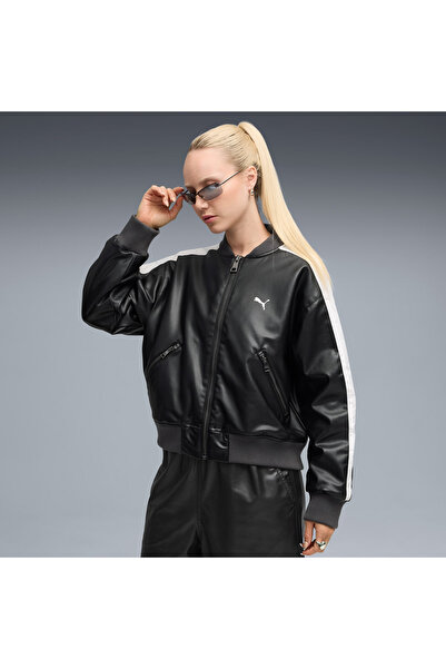 Puma T7 Women's Black Jacket (633479-01)