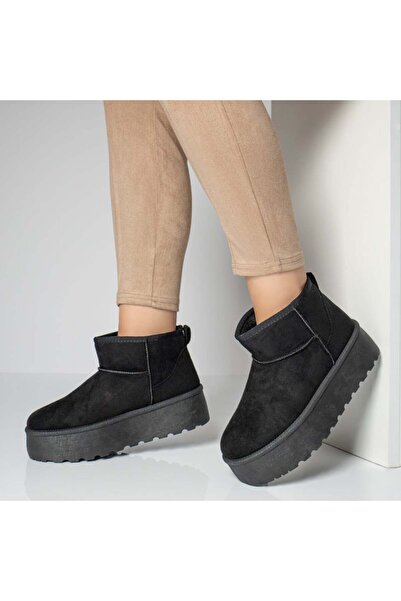 Modlet.ro Women's black short UG style boots MOD12547