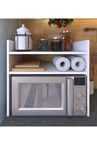 Projemob LineaBox Çok Katlı Mutfak Tezgah Rafı – Mikrodalga Üstü Düzenleyici ...
