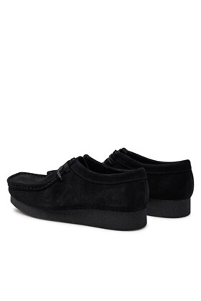 CLARKS Γυναικεία ημιμπότα μαύρα CLARKS-WALLABEEEVOSH BLACK SDE 26174746