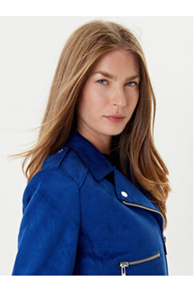 Morgan Geacă din imitație de piele pentru femei 241-GOUSMI Multicoloră