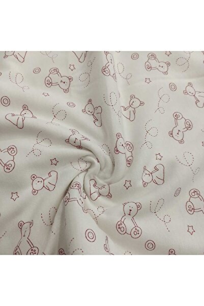 Kaf Kumaş Αρκουδάκι με τύπωμα Λεπτό ύφασμα σουίτερ