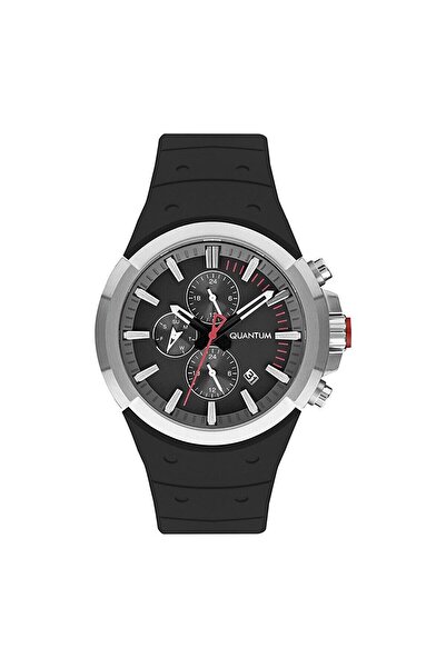 Quantum Pwg1004.651 Men's Wristwatch |   46mm, Sapphire Glass, Dual Time Move...