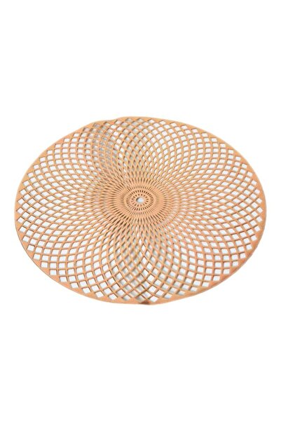 HALAMODO Elias Round Placemat Rose Gold 38cm