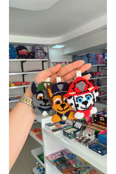Colore PAW PETROL ANAHTARLIK/EL İŞİ PUNCH ANAHTARLIK/ÇANTA SÜSÜ