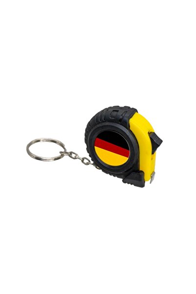 Titi 6428 Anahtarlık Mini Şerit Metre 1 mt (Metrik/İnç/Feet)