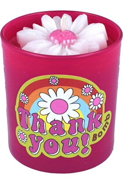 Bomb Cosmetics Lumanare parfumata in vas de sticla Thank You Flower