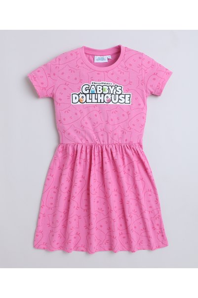 Gabby's Dollhouse GABBY DOLLHOUSE - Girl's Jersey Dress