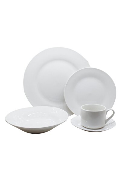 Home Porcelain Dinner Set 20pcs SUN03 White