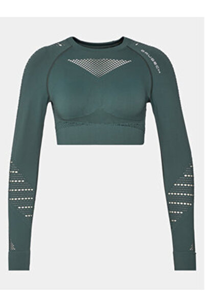 Brubeck Γυναικείο τεχνικό μπλουζάκι LC1002W πράσινο