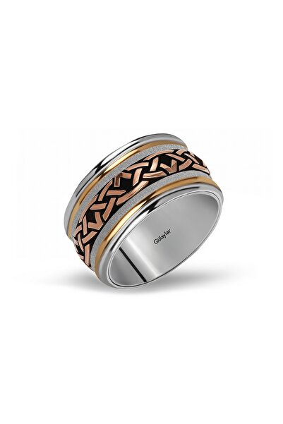 Diamond Line-Gülaylar Amore Koleksiyonu Erkek Bijuteri Modern Alyans