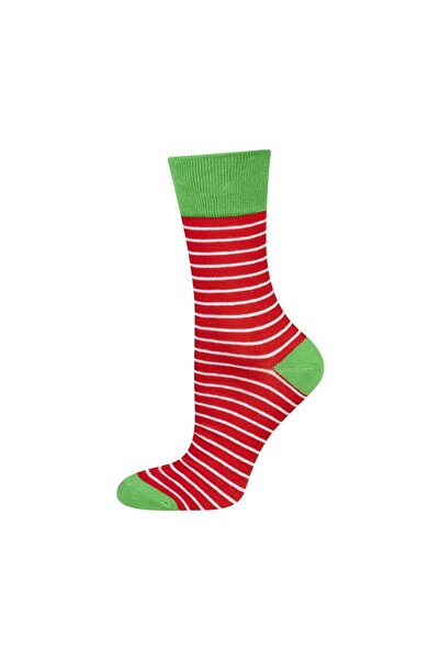SOXO Мъжки раирани чорапи, Коледа,
