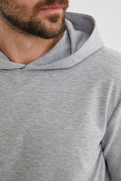 Fulla Moda Hooded Kangaroo Pocket Sweatshirt
