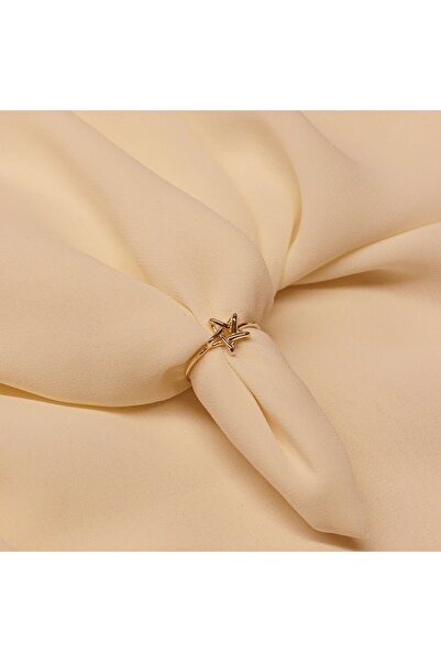 TAHAN MÜCEVHERAT Düğüm Yıldız Minimal Yüzük-13