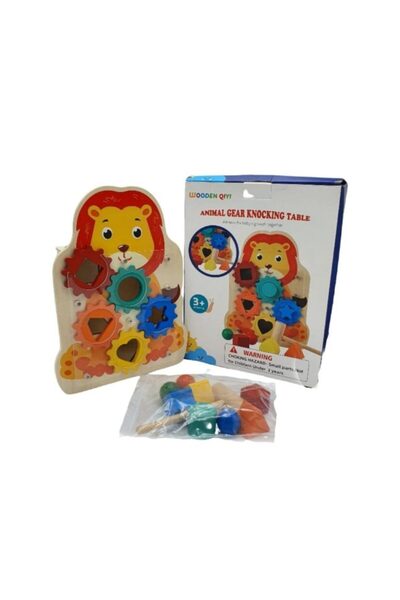 OEMN Joc Educativ din Lemn Model Leu