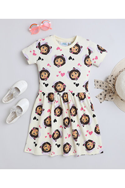 Gabby's Dollhouse فستان جيرسي للبنات من غابي دول هاوس