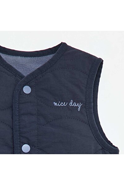 KIABI Sleeveless Padded Jacket with Fleece Lining PINK