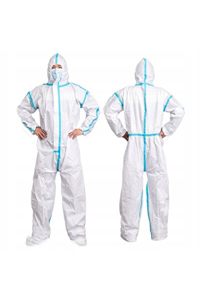 Rosfix Combinezon Vopsitor Spunbond 185cm | Protecție Chimică, Unică Folosință