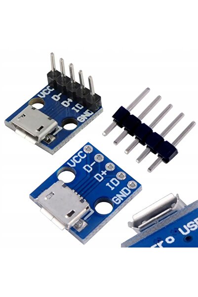 Rosfix Conector Micro USB 5 Pin | Montaj pe PCB | Dimensiune Compactă