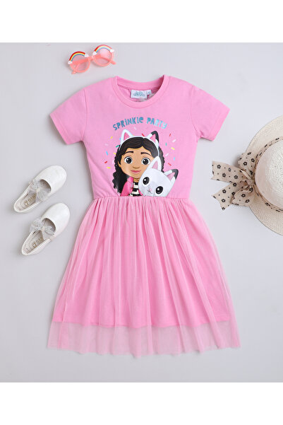 Gabby's Dollhouse فستان تول للبنات من غابي دول هاوس