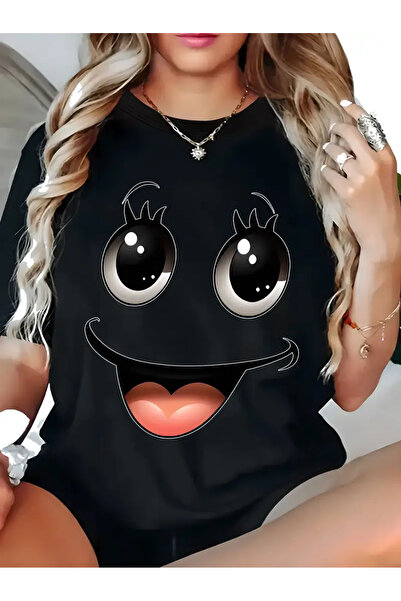 İSMTEXS Μπλουζάκι με κοντό μανίκι με λαιμόκοψη μηδέν, Unisex, άνετο στη χρήση...