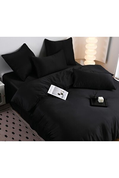 CHIRASO CHIRASO Bedding, Satin with Silk Look, Classic Sheet 230x240cm Duvet Cover 200x230 4 Pillowcases